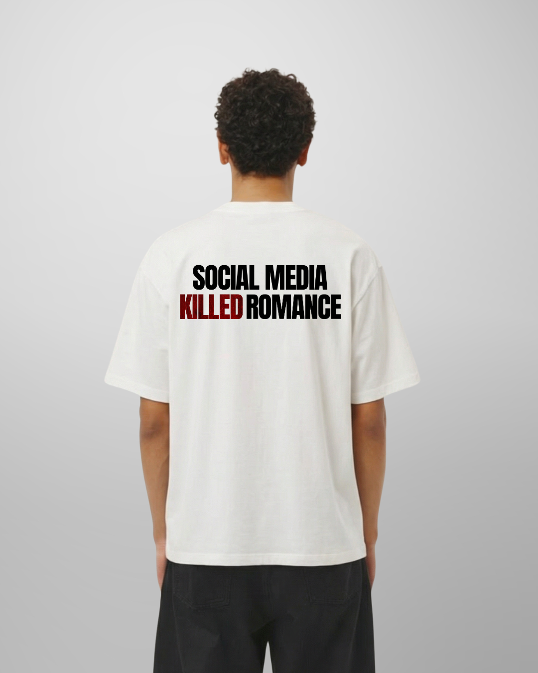 social media killed romance shirt