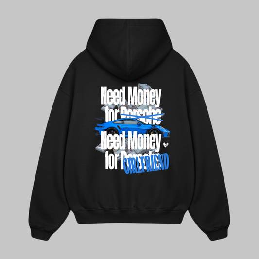 need money for porsche hoodie